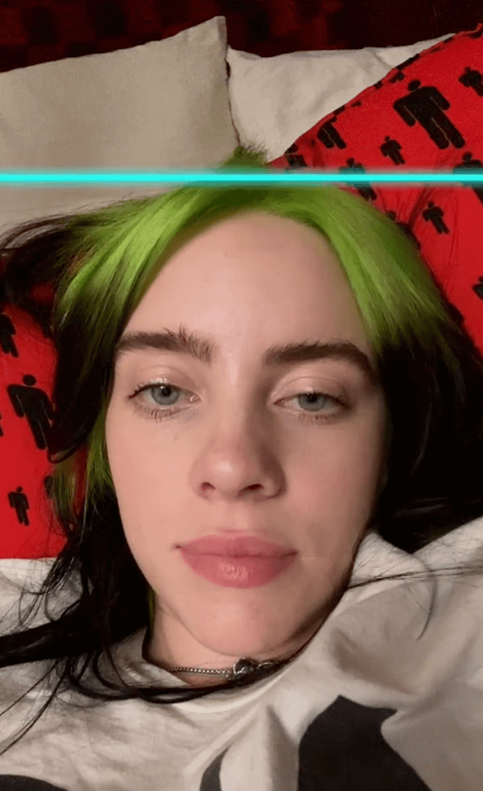 @billieeilish – #TimeWarpScan